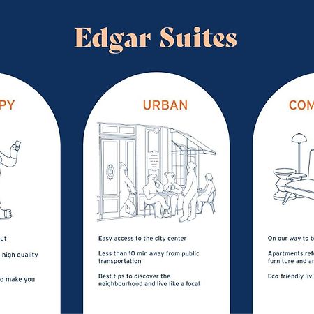 Edgar Suites Chatillon Ngoại thất bức ảnh